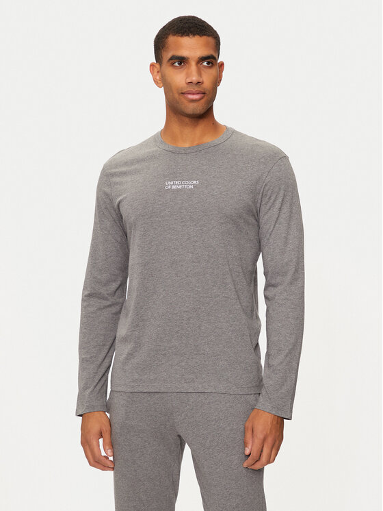 Лонгслив slim fit 30964M017 United Colors Of Benetton, серый
Лонгслив slim fit 30964M017 United Colors Of Benetton, серый