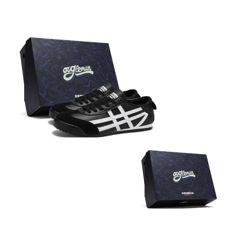 OUGLEMEN Скользоустойчивые легкие низкие кеды унисекс черно-белые, цвет Black White
OUGLEMEN Скользоустойчивые легкие низкие кеды унисекс черно-белые, цвет Black White