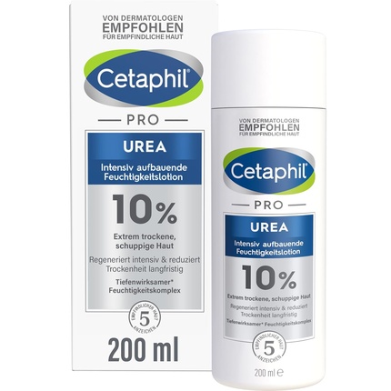 CETAPHIL PRO Urea 10 Percent Интенсивный увлажняющий лосьон 200 мл для очень сухой, шелушащейся кожи тела
CETAPHIL PRO Urea 10 Percent Интенсивный увлажняющий лосьон 200 мл для очень сухой, шелушащейся кожи тела