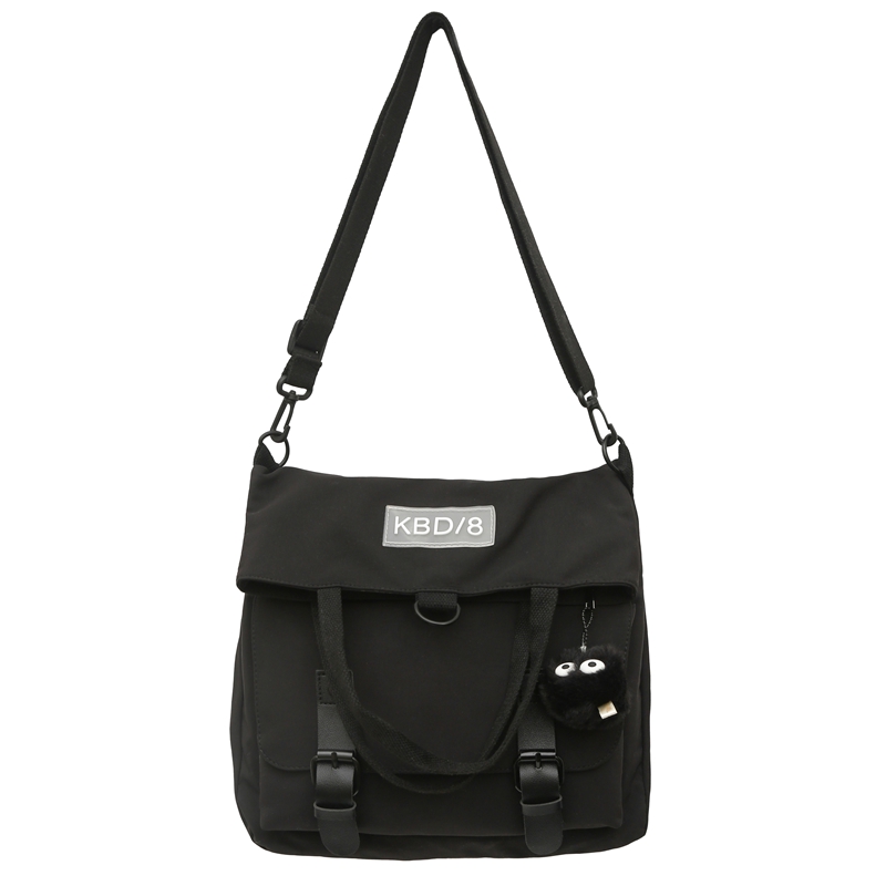 DCLOUD Нейлоновая унисекс сумка через плечо белая черная синяя зеленая оранжевая, Black Comes with Charm
DCLOUD Нейлоновая унисекс сумка через плечо белая черная синяя зеленая оранжевая, Black Comes with Charm