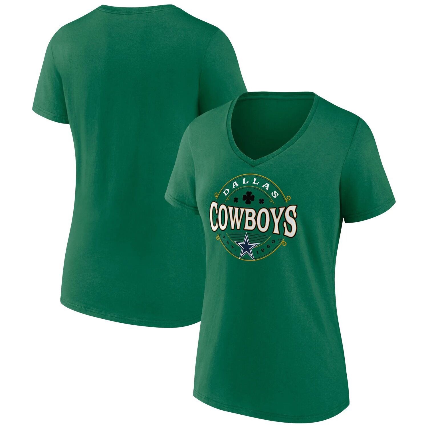 Зеленая женская футболка с v-образным вырезом и фирменным логотипом Fanatics Dallas Cowboys Lucky Celtic Fanatics, Зеленый, Зеленая женская футболка с v-образным вырезом и фирменным логотипом Fanatics Dallas Cowboys Lucky Celtic Fanatics
Зеленая женская футболка с v-образным вырезом и фирменным логотипом Fanatics Dallas Cowboys Lucky Celtic Fanatics, Зеленый, Зеленая женская футболка с v-образным вырезом и фирменным логотипом Fanatics Dallas Cowboys Lucky Celtic Fanatics
