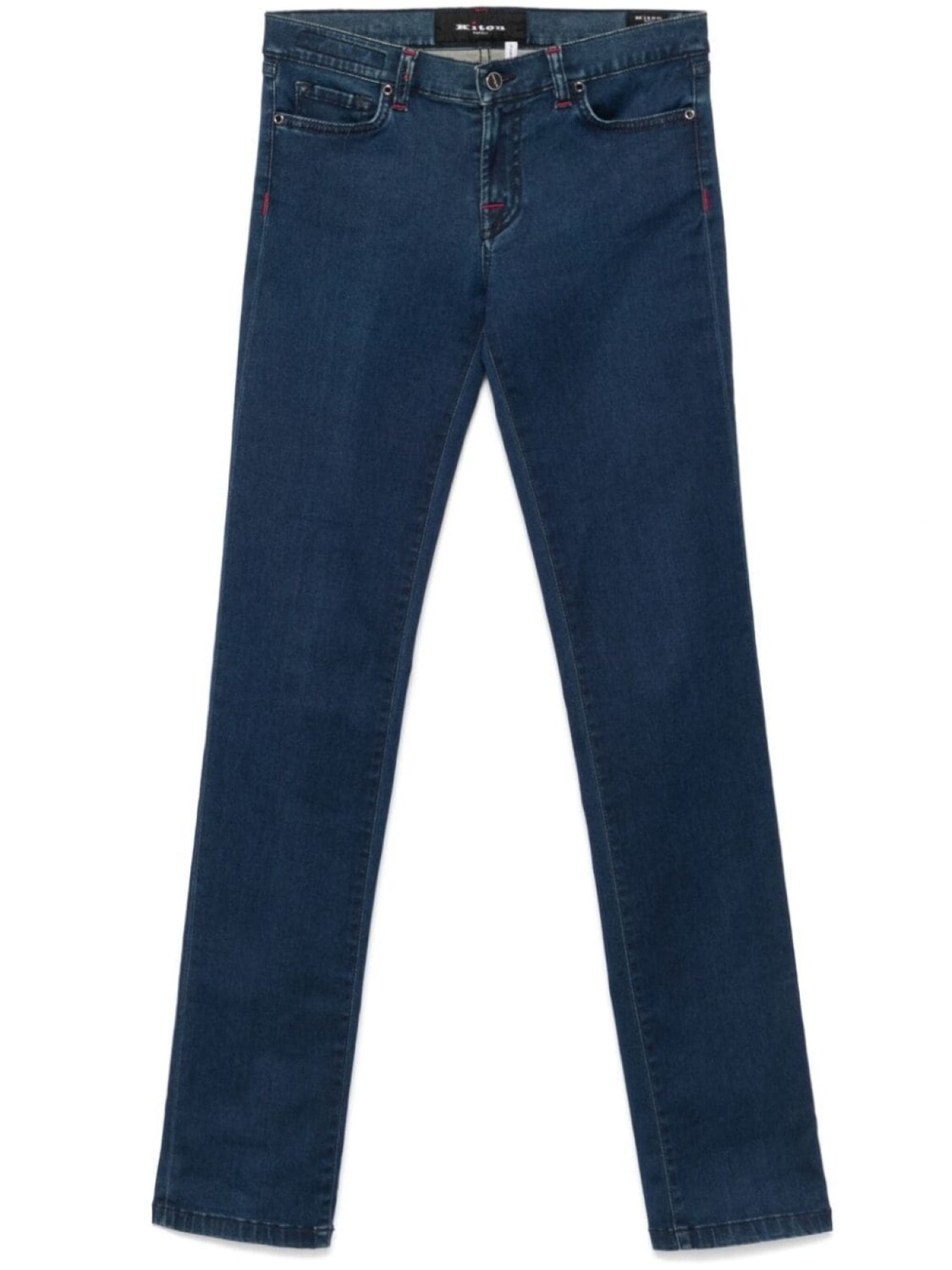 Kiton джинсы скинни с вышитым логотипом
Kiton джинсы скинни с вышитым логотипом