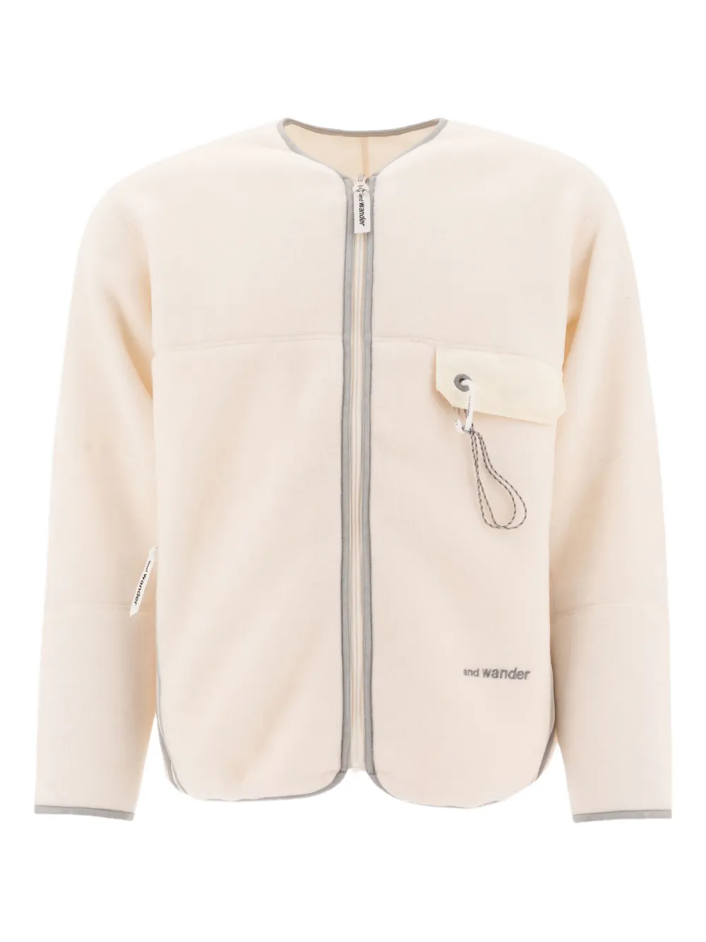 Куртка на молнии and Wander, белый
Куртка на молнии and Wander, белый