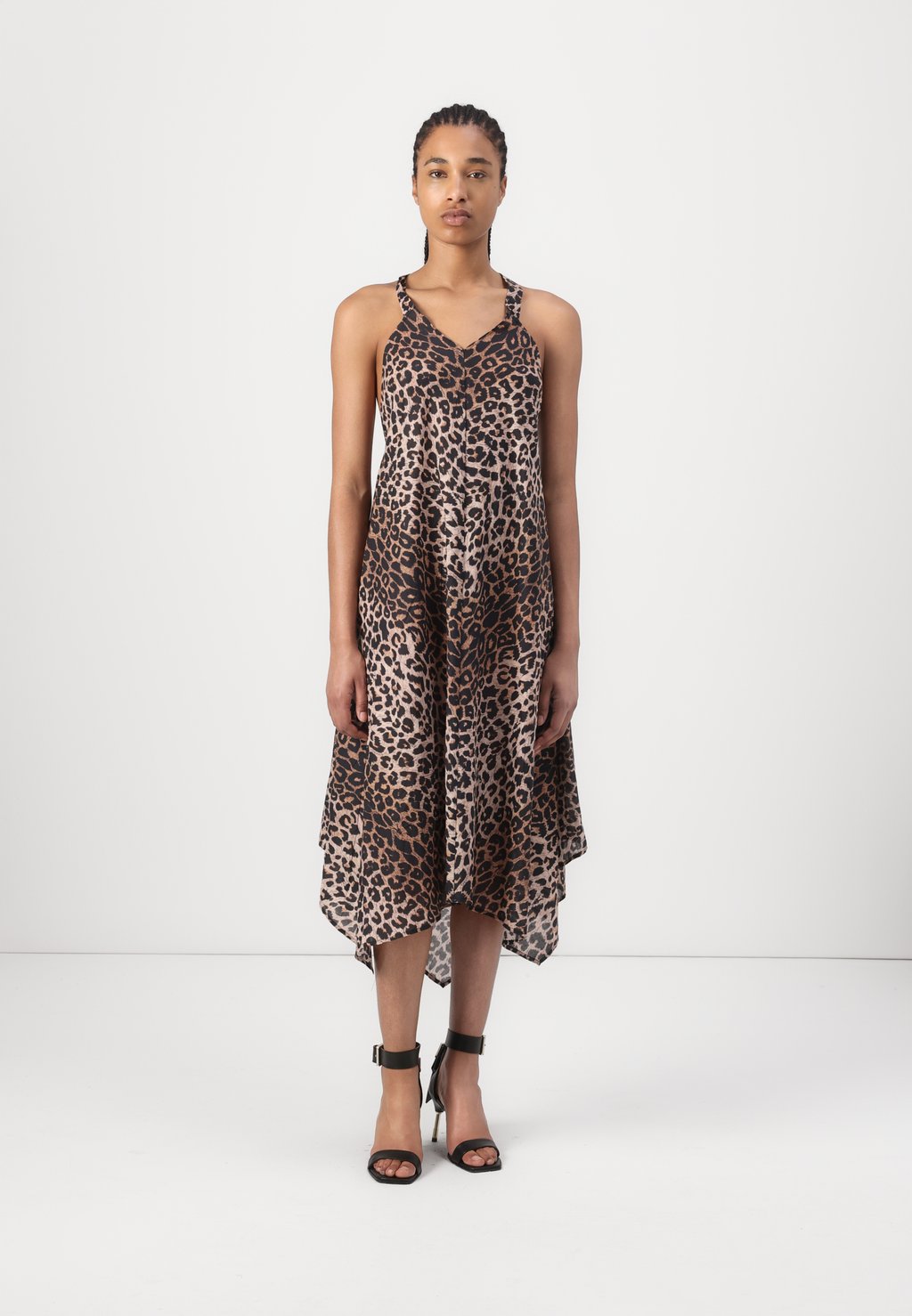 Повседневное платье EXCLUSIVE LIL DRESS AllSaints, коричневый 
Повседневное платье EXCLUSIVE LIL DRESS AllSaints, коричневый