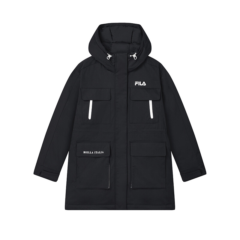 Пуховик женский, цвет черный как смоль Fila
Пуховик женский, цвет черный как смоль Fila
