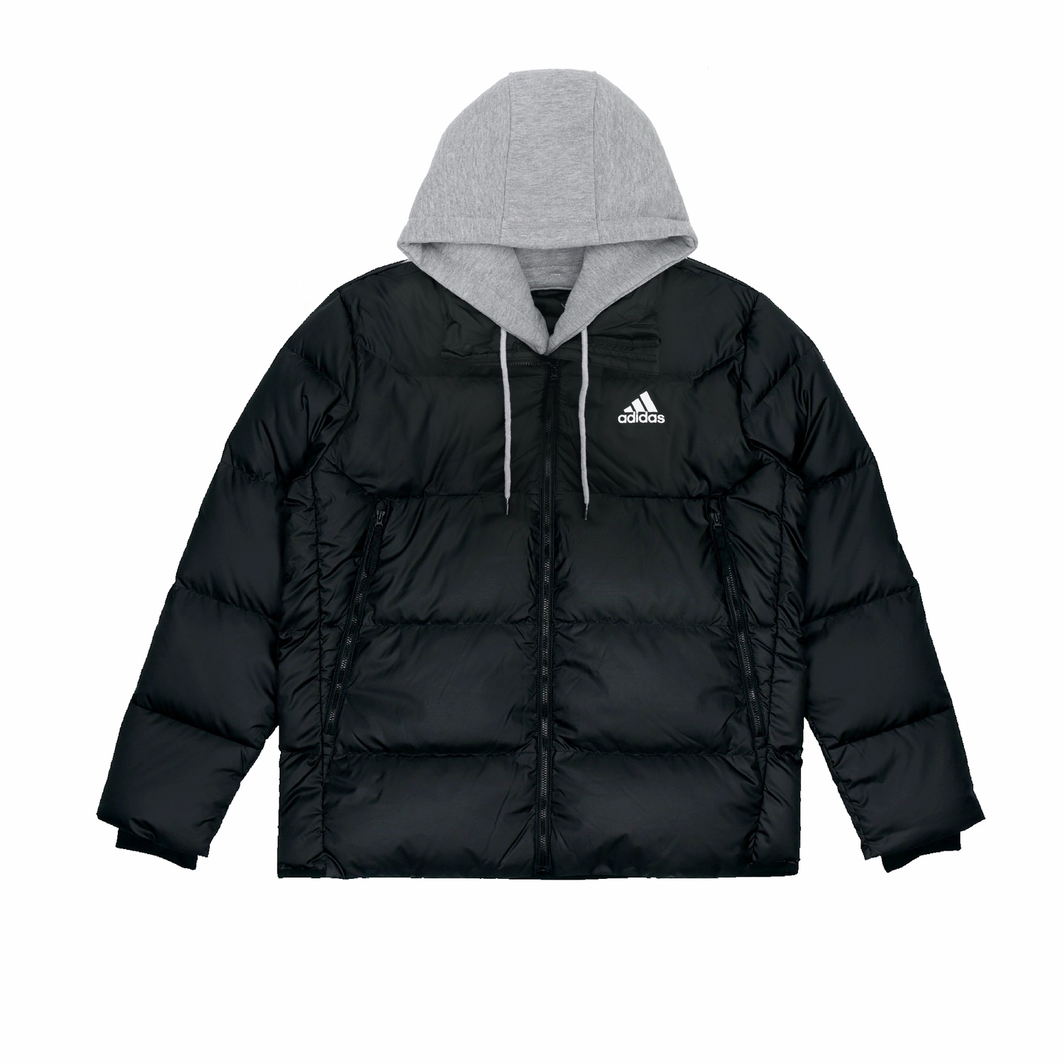 Adidas Пуховик Unisex Black Stand Collar Moderate Mock Two Piece
Adidas Пуховик Unisex Black Stand Collar Moderate Mock Two Piece