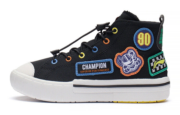 Детские кроссовки для скейтбординга GS High-top черного/синего/желтого/оранжевого цвета Lining Young
Детские кроссовки для скейтбординга GS High-top черного/синего/желтого/оранжевого цвета Lining Young