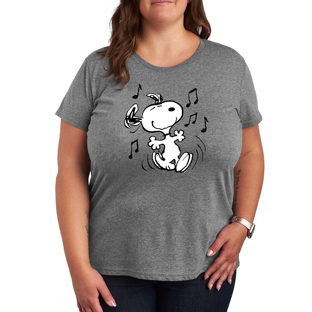 Футболка Plus Peanuts Snoopy Dancing с рисунком Licensed Character, серый
Футболка Plus Peanuts Snoopy Dancing с рисунком Licensed Character, серый