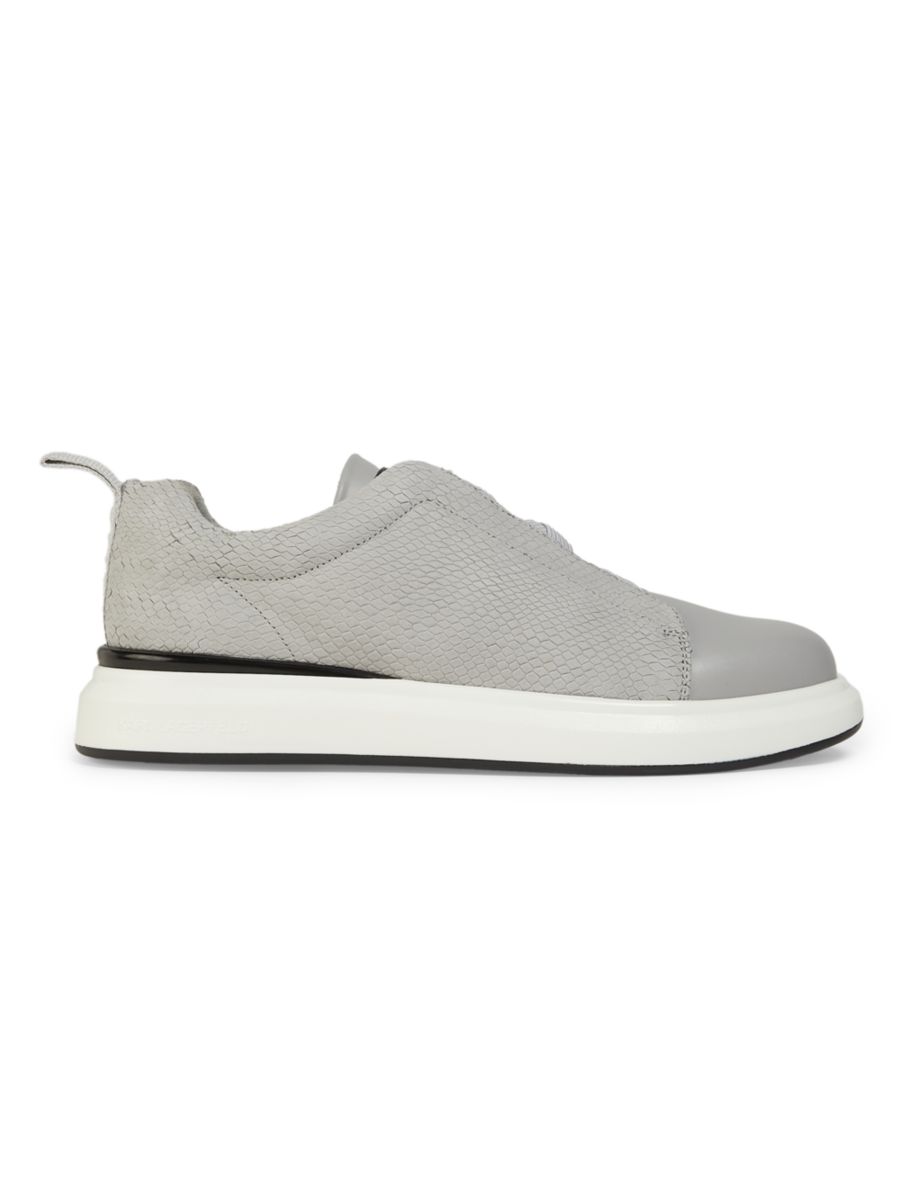 Низкие фактурные кожаные кроссовки Karl Lagerfeld Paris, светло-серый
Низкие фактурные кожаные кроссовки Karl Lagerfeld Paris, светло-серый