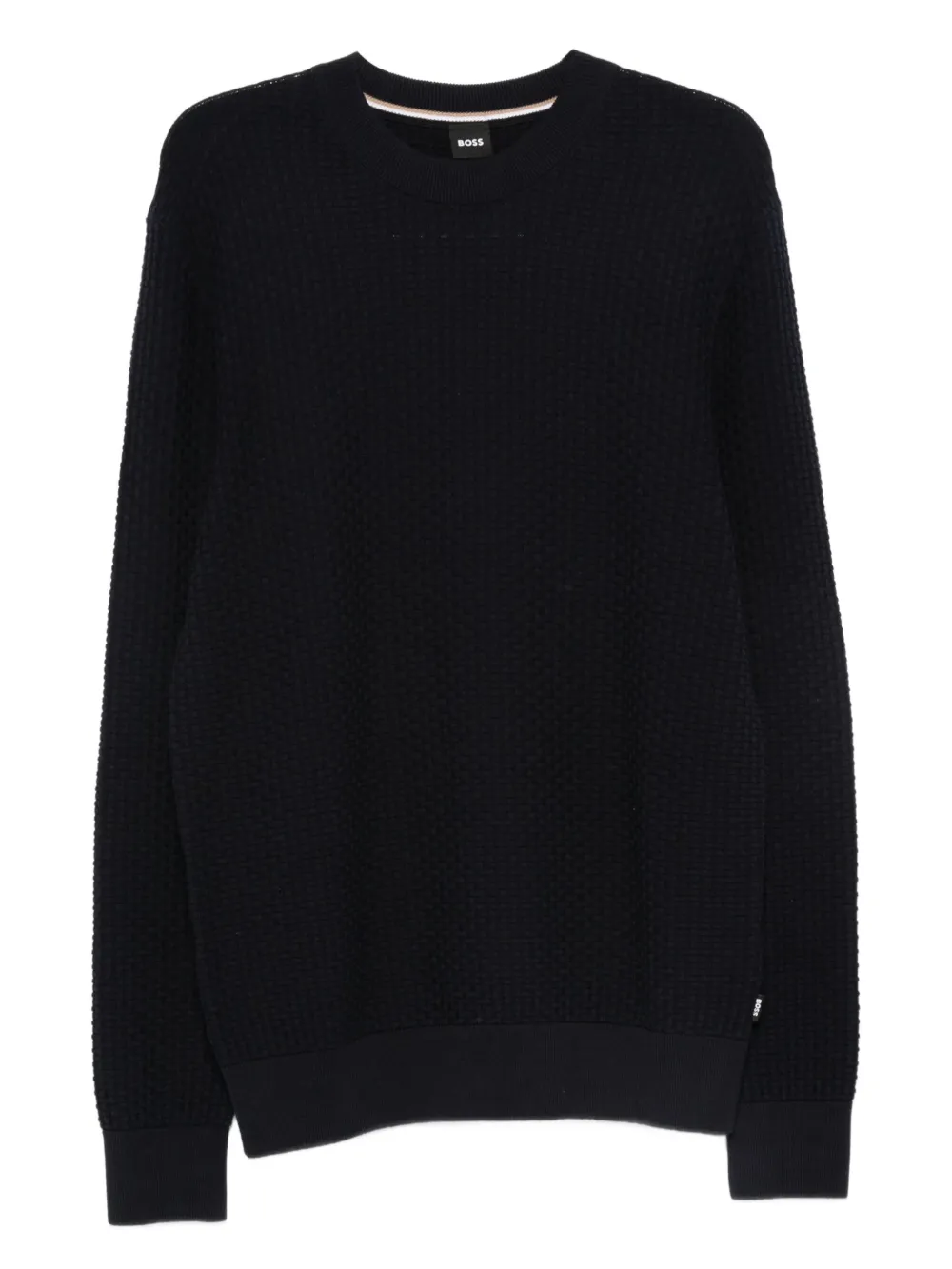 Свитер с круглым вырезом BOSS, синий
Свитер с круглым вырезом BOSS, синий