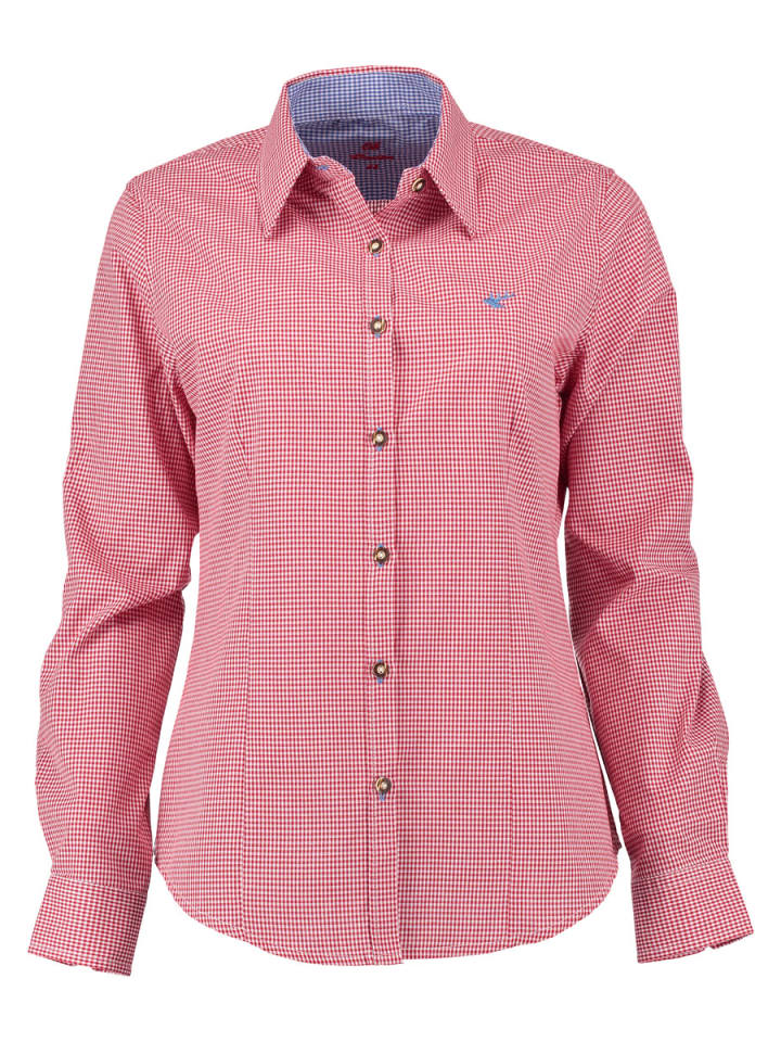 Традиционная блузка Утуту средне-красного цвета OS-Trachten
Традиционная блузка Утуту средне-красного цвета OS-Trachten