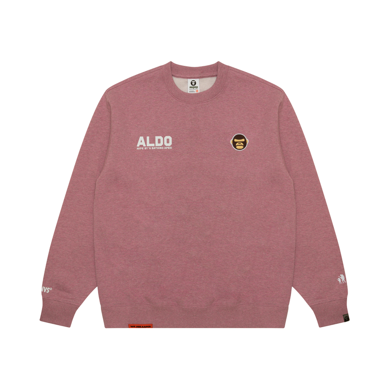 Толстовка с вышитым логотипом A Bathing APE Aape, розовый
Толстовка с вышитым логотипом A Bathing APE Aape, розовый