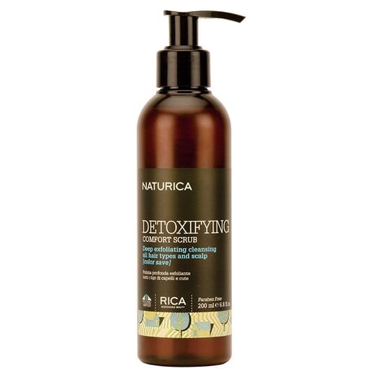 Детоксикационный пилинг для волос и кожи головы 200мл Rica Naturica Detoxifying Comfort 
Детоксикационный пилинг для волос и кожи головы 200мл Rica Naturica Detoxifying Comfort