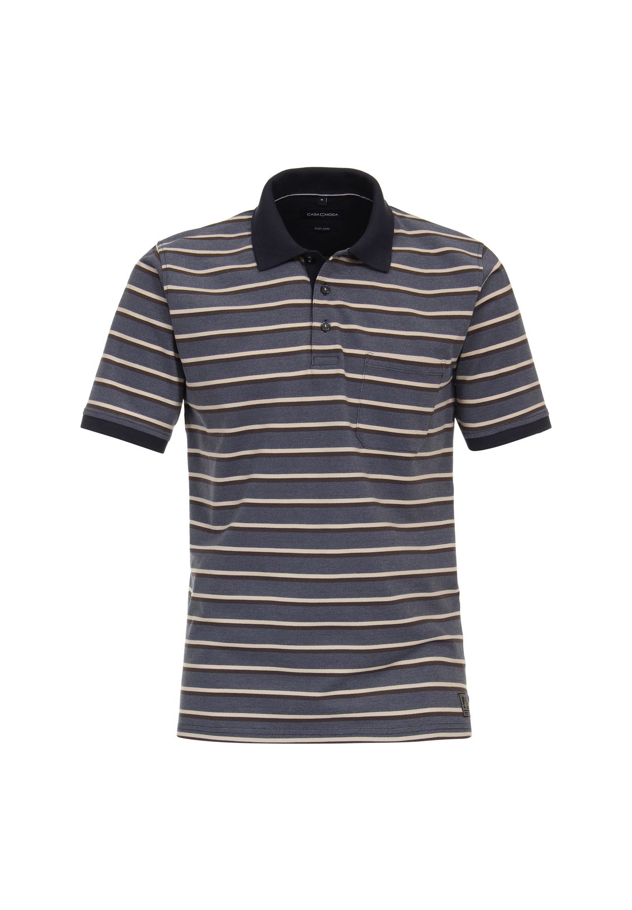 Мужская рубашка-поло в полоску CASAMODA, цвет Graues Dunkelblau
Мужская рубашка-поло в полоску CASAMODA, цвет Graues Dunkelblau