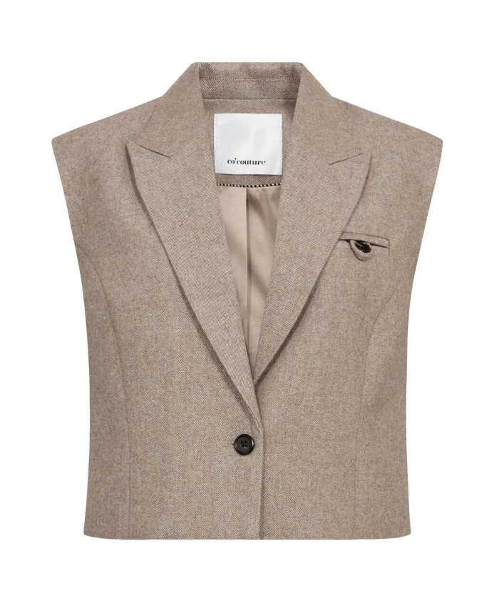 Жилет Миракк Co'Couture, коричневый
Жилет Миракк Co'Couture, коричневый