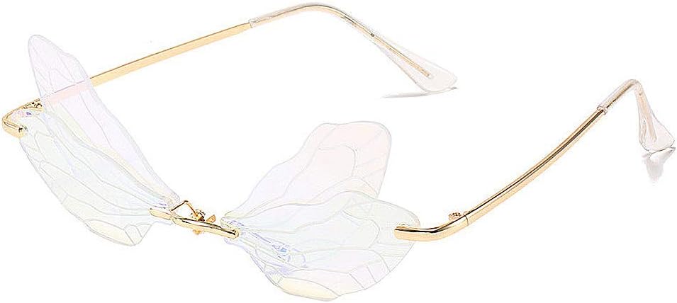 BOJOD Безободковые милые солнцезащитные очки для женщин, модные винтажные креативные солнцезащитные очки в стиле 90-х, забавные очки в форме облака для дискотек, Clear Dragonfly
BOJOD Безободковые милые солнцезащитные очки для женщин, модные винтажные креативные солнцезащитные очки в стиле 90-х, забавные очки в форме облака для дискотек, Clear Dragonfly