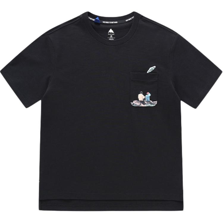 Футболка женская BURTON, черная 
Футболка женская BURTON, черная