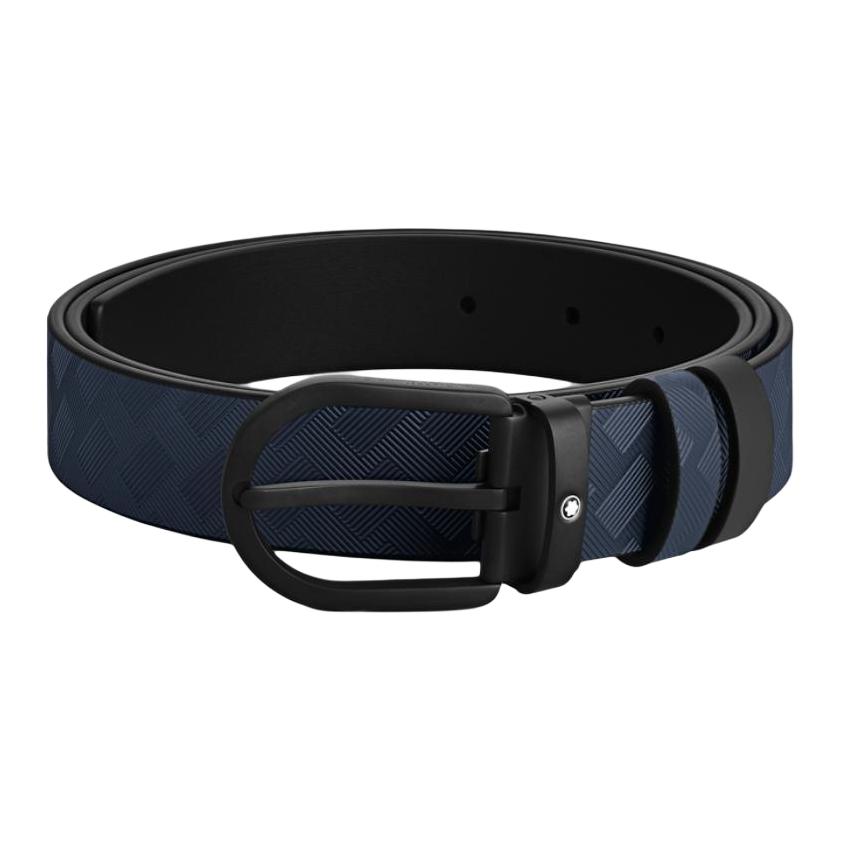 MONTBLANC Кожаный ремень унисекс сине-черный 3 см, Ink Blue/Classic Black
MONTBLANC Кожаный ремень унисекс сине-черный 3 см, Ink Blue/Classic Black