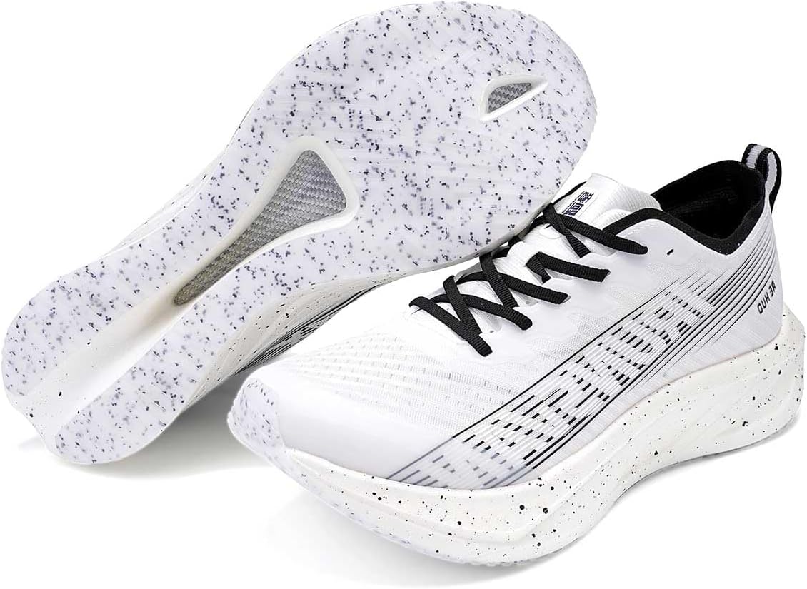 Беговые кроссовки с углеродной пластиной для мужчин и женщин, легкие, с амортизацией и поддержкой свода стопы, для бега, тренировок и повседневной носки Irunsvan, белый
Беговые кроссовки с углеродной пластиной для мужчин и женщин, легкие, с амортизацией и поддержкой свода стопы, для бега, тренировок и повседневной носки Irunsvan, белый