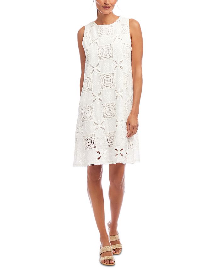 Безрукавное платье-трапеция с вышивкой Karen Kane, слоновая кость/кремовый
Безрукавное платье-трапеция с вышивкой Karen Kane, слоновая кость/кремовый