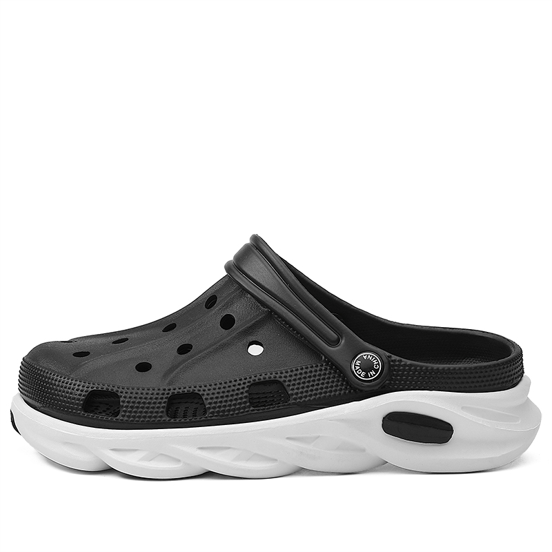 LONGYING Клоги мужские черно-белые, цвет Black White
LONGYING Клоги мужские черно-белые, цвет Black White