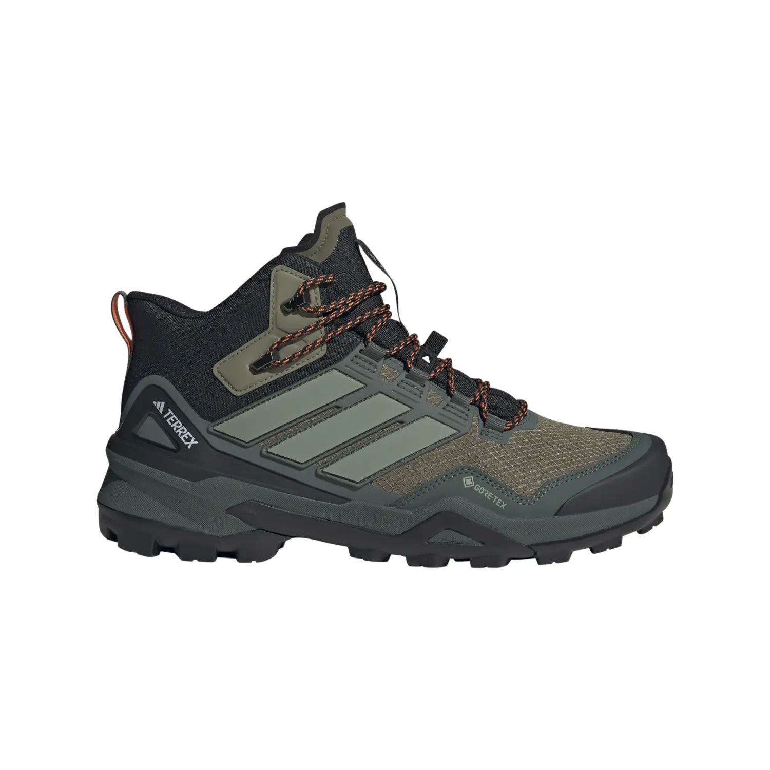 Мужские походные ботинки Terrex Skychaser Mid GORE-TEX Adidas, Olive Strata/Silver Green/Core Black
Мужские походные ботинки Terrex Skychaser Mid GORE-TEX Adidas, Olive Strata/Silver Green/Core Black