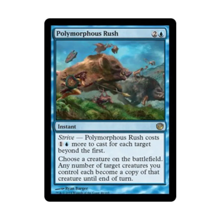 CCG Полиморфный рывок (клавиша R), MTG - Journey into Nyx
CCG Полиморфный рывок (клавиша R), MTG - Journey into Nyx