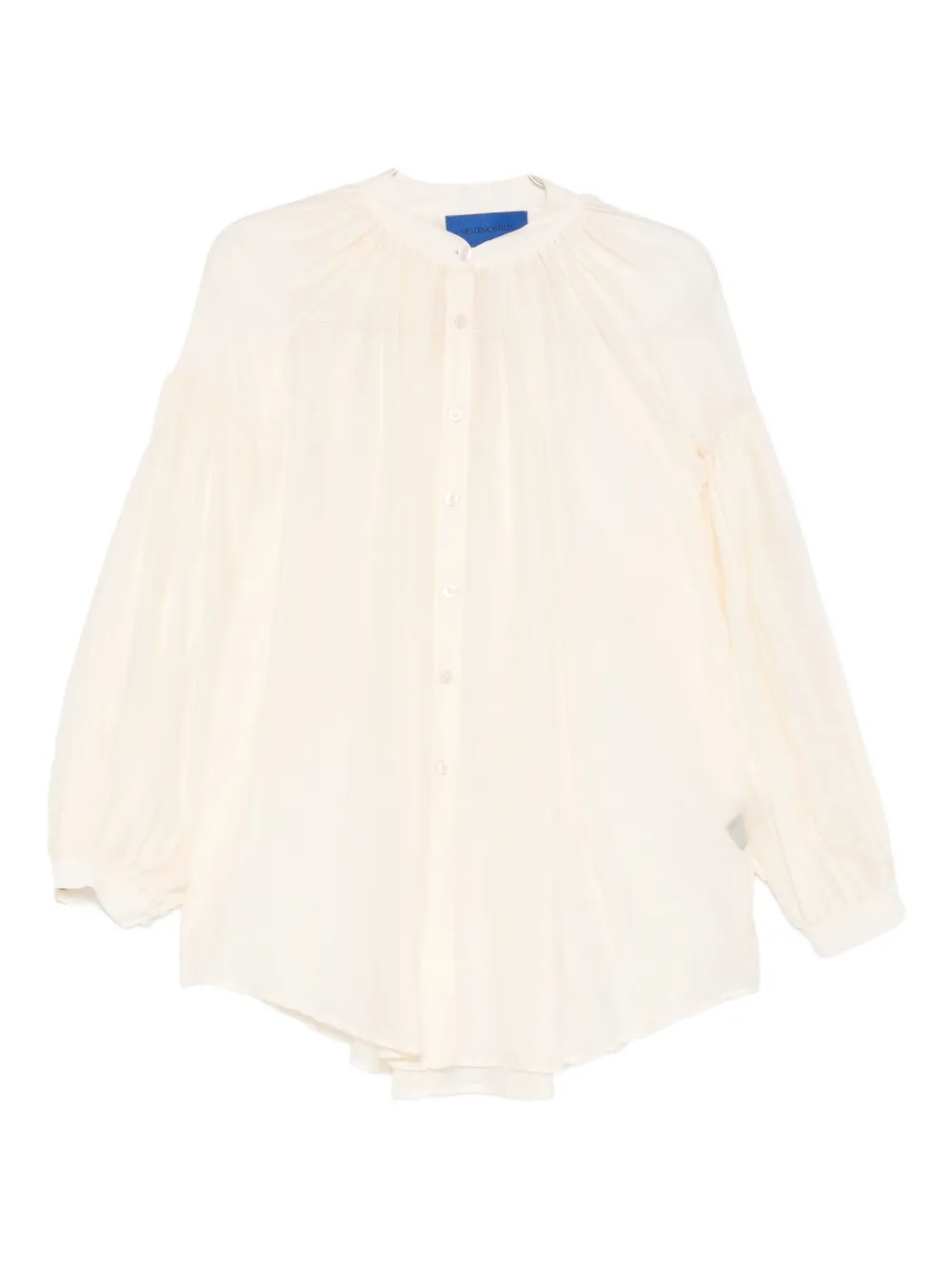 Мятая рубашка со сборками Mes Demoiselles, слоновая кость
Мятая рубашка со сборками Mes Demoiselles, слоновая кость