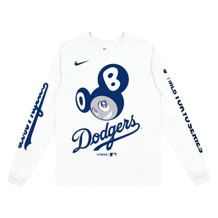 Футболка Nike x Takashi Murakami x MLB World Tour Tokyo Series 2025 Dodgers Long-Sleeve Tee 'White', белый
Футболка Nike x Takashi Murakami x MLB World Tour Tokyo Series 2025 Dodgers Long-Sleeve Tee 'White', белый