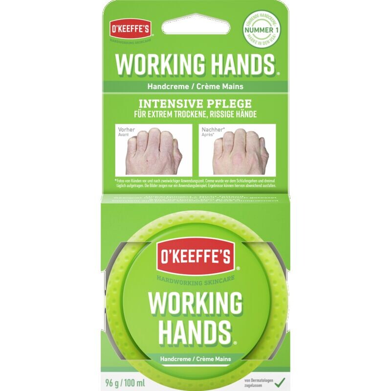 Баночка с кремом для рук «Рабочие руки» O'Keeffe's, 96 g
Баночка с кремом для рук «Рабочие руки» O'Keeffe's, 96 g