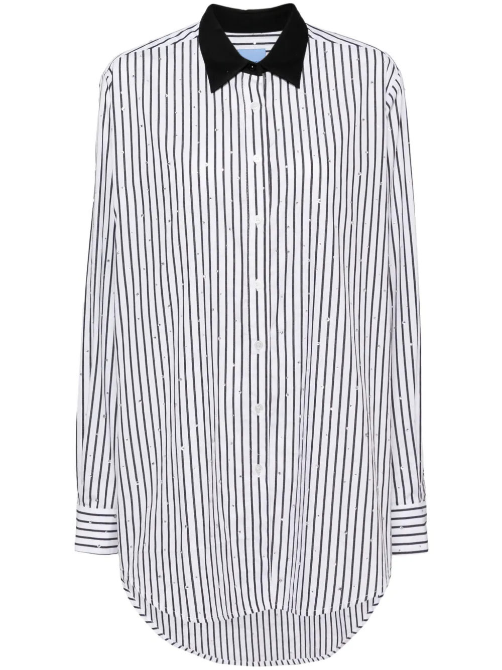 Рубашка оверсайз в полоску Macgraw, черный
Рубашка оверсайз в полоску Macgraw, черный