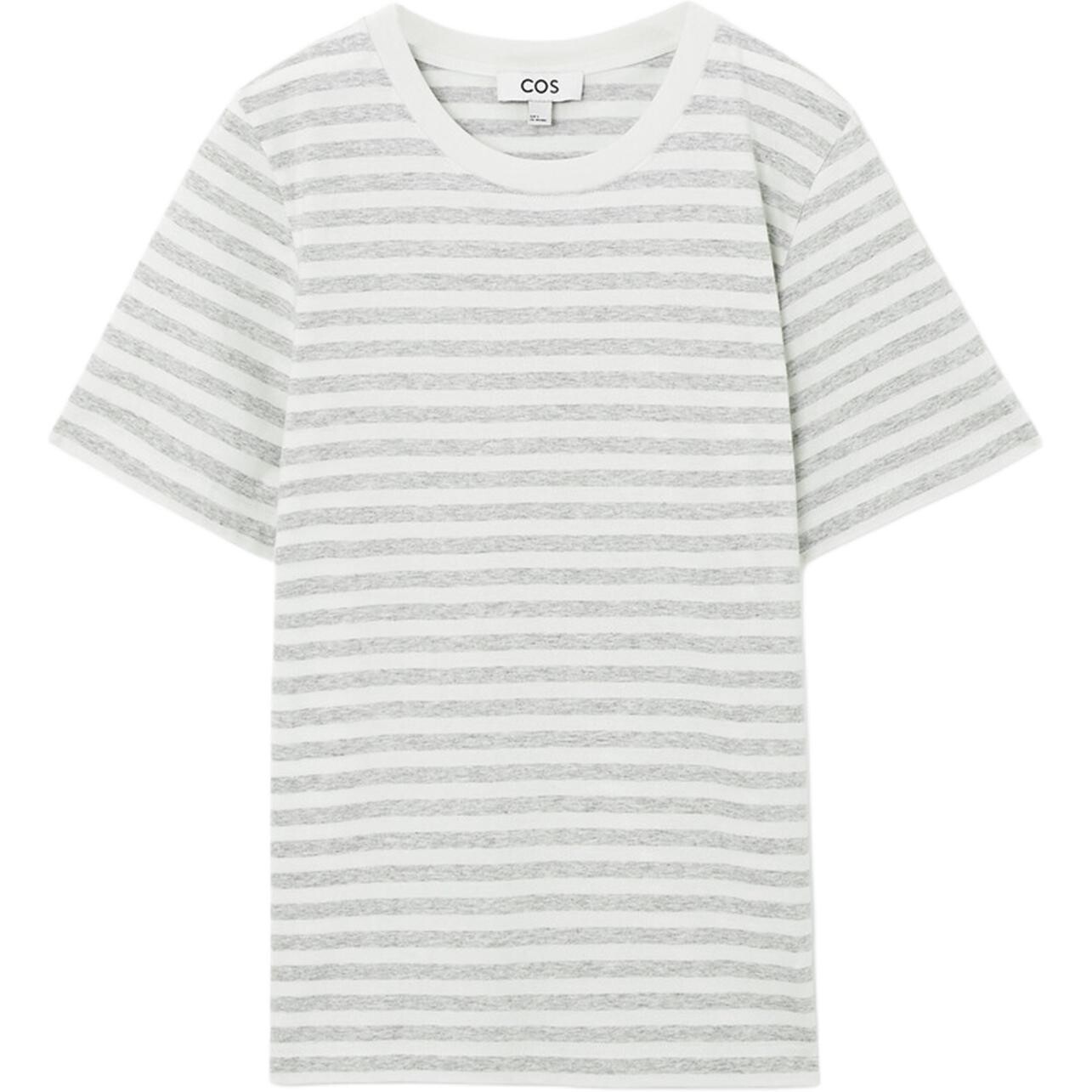 Футболка женская белая/серая Cos
Футболка женская белая/серая Cos