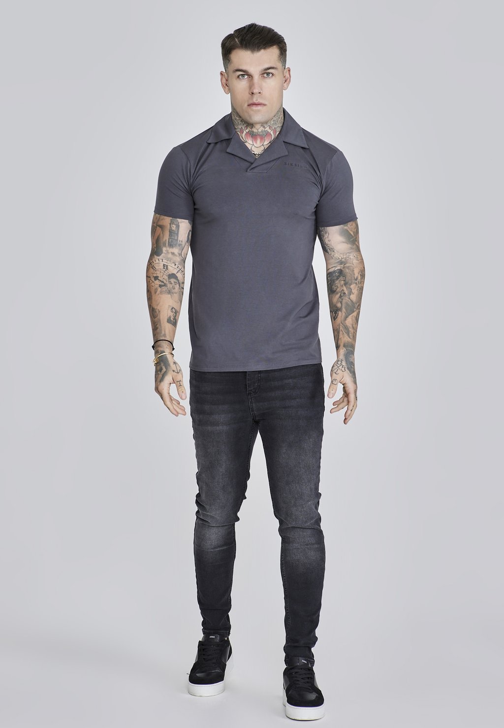 Рубашка поло SIKSILK, серый
Рубашка поло SIKSILK, серый