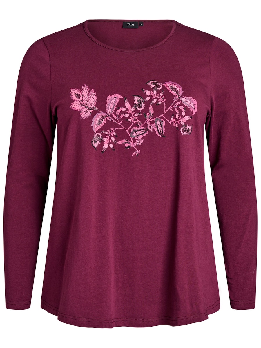 Пижамная рубашка Zizzi MDana, бургундия
Пижамная рубашка Zizzi MDana, бургундия