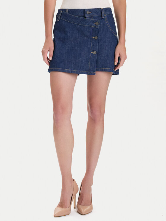 Джинсовая юбка regular fit W5BD96 D002A Guess Jeans, синий
Джинсовая юбка regular fit W5BD96 D002A Guess Jeans, синий