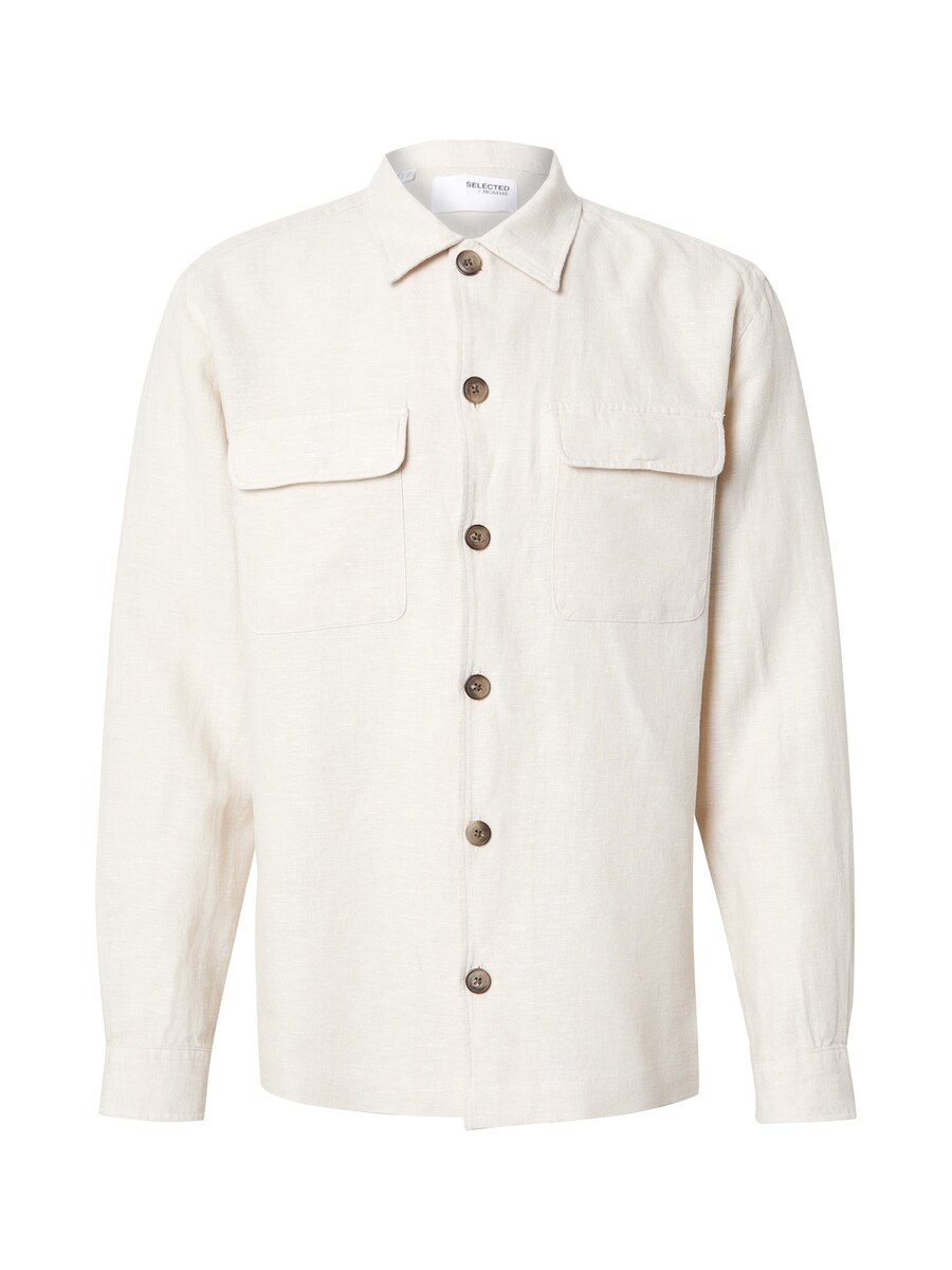 Рубашка на пуговицах Comfort fit SELECTED SLHLEROY, Greige
Рубашка на пуговицах Comfort fit SELECTED SLHLEROY, Greige