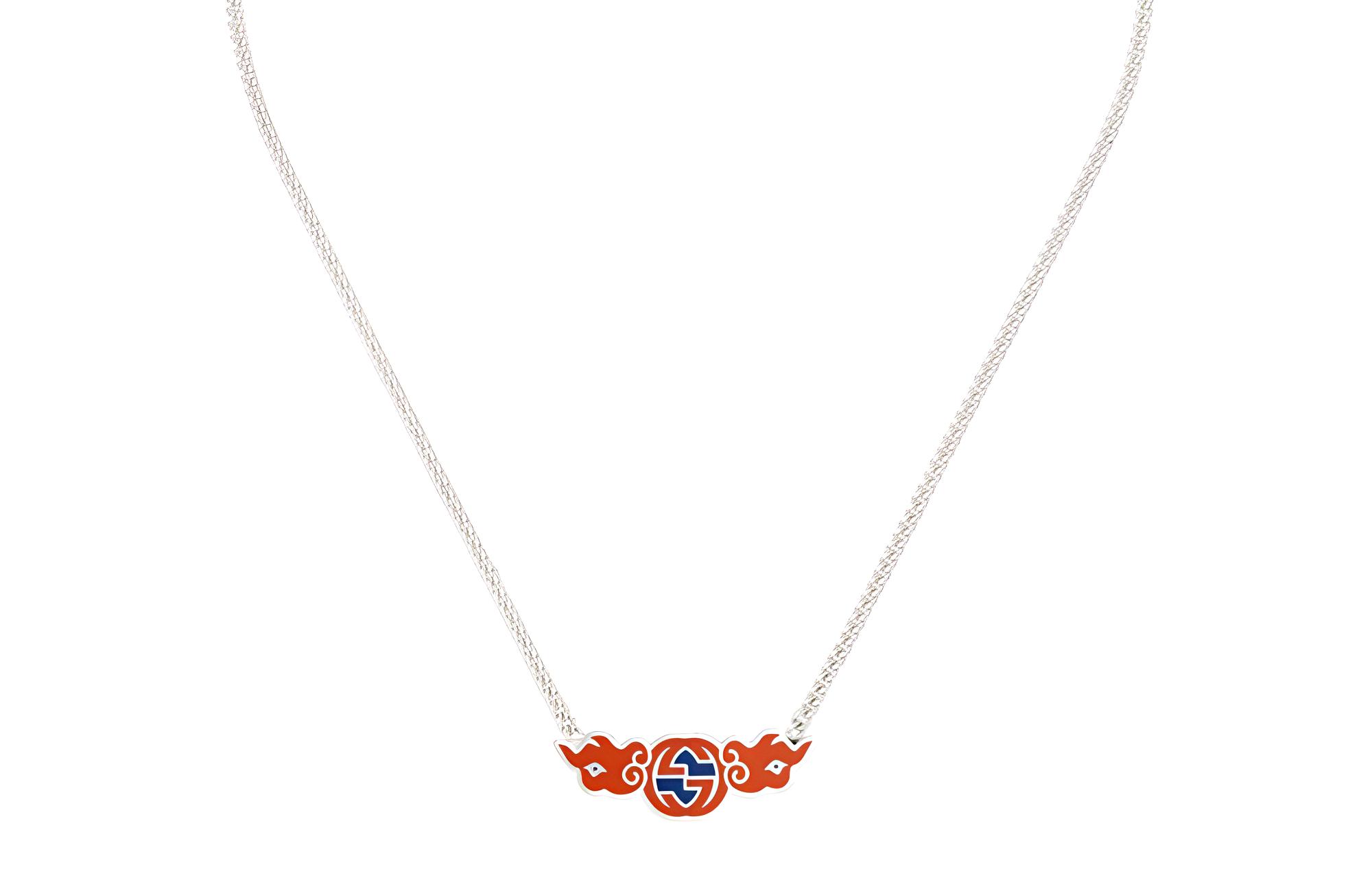 GUCCI Серебряное ожерелье с эмалью 925 пробы Unisex Silver
GUCCI Серебряное ожерелье с эмалью 925 пробы Unisex Silver