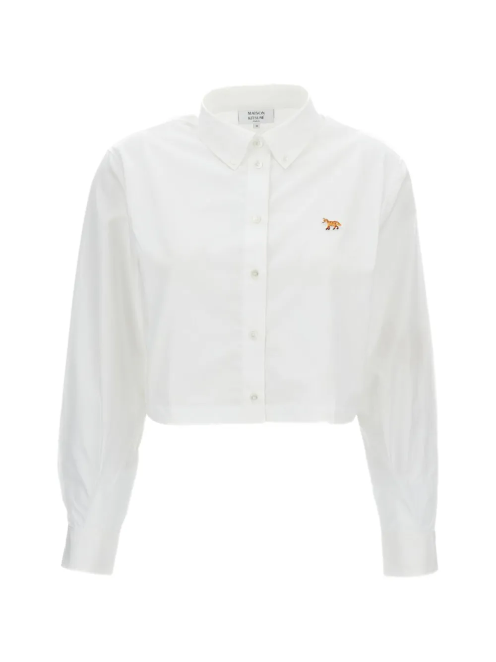 Укороченная рубашка Baby-fox Maison Kitsuné, белый
Укороченная рубашка Baby-fox Maison Kitsuné, белый