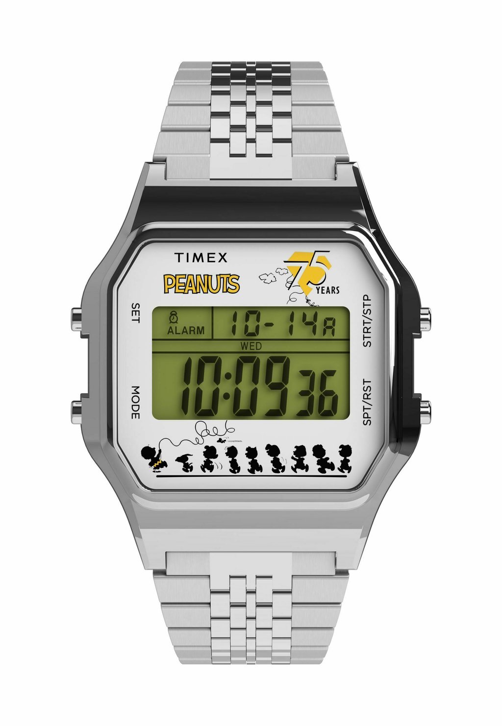 Цифровые часы Timex, серебряный
Цифровые часы Timex, серебряный
