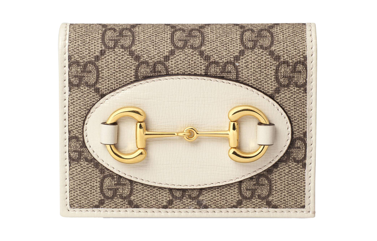 GUCCI Кошелёк с логотипом Horsebit 1955 из ткани и кожи
GUCCI Кошелёк с логотипом Horsebit 1955 из ткани и кожи