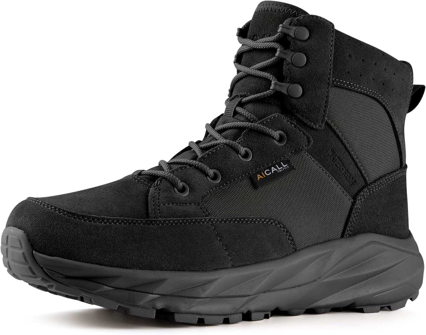 Тактические легкие ботинки AICALL для мужчин, водонепроницаемые военные ботинки, походные ботинки, 15 см дышащие пустынные ботинки, черный
Тактические легкие ботинки AICALL для мужчин, водонепроницаемые военные ботинки, походные ботинки, 15 см дышащие пустынные ботинки, черный
