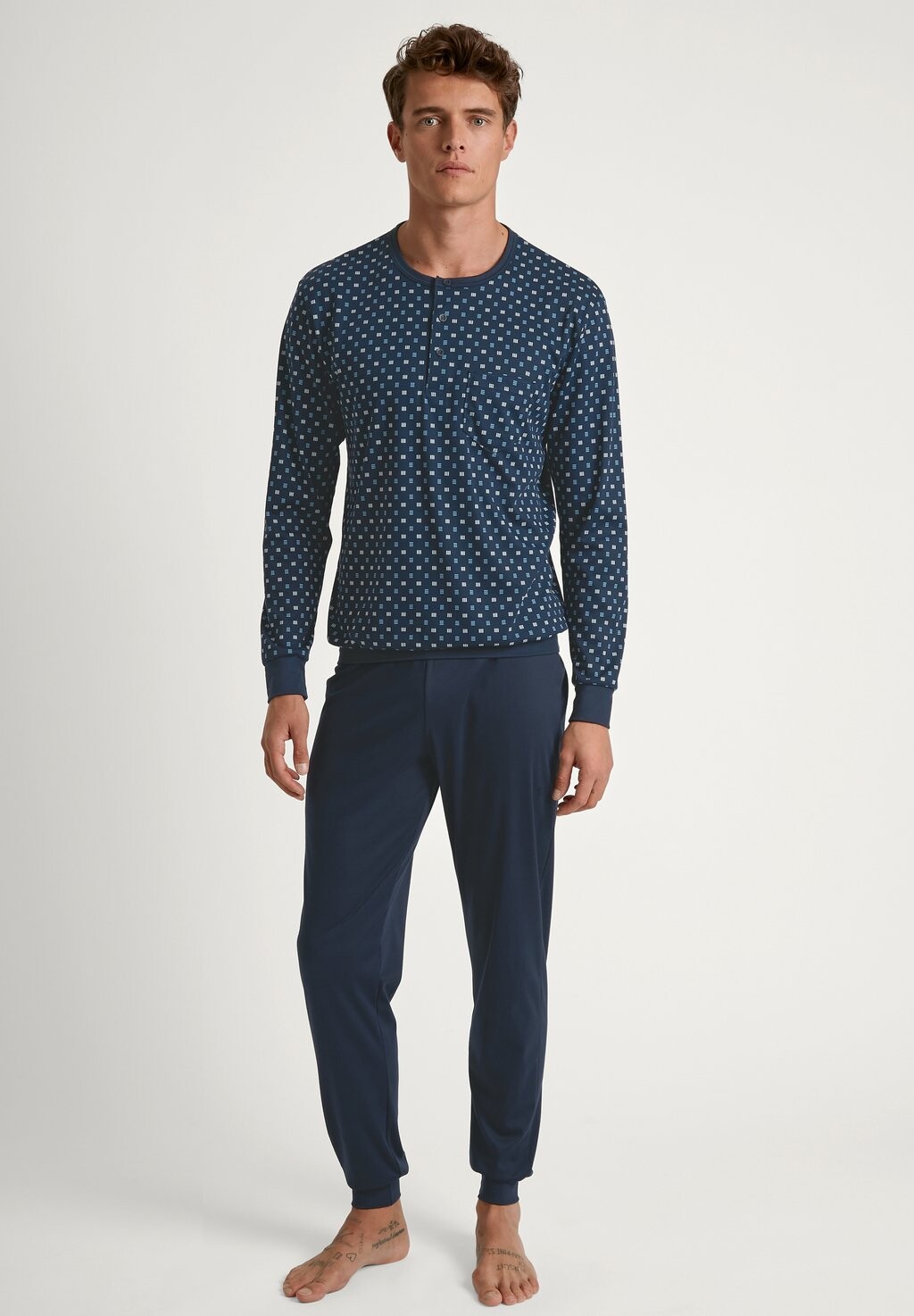 Пижамный комплект CHOICE BÜNDCHEN SET Calida, темно-синий
Пижамный комплект CHOICE BÜNDCHEN SET Calida, темно-синий