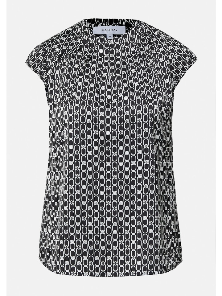 Блузка в цвете 99B1_черная comma
Блузка в цвете 99B1_черная comma
