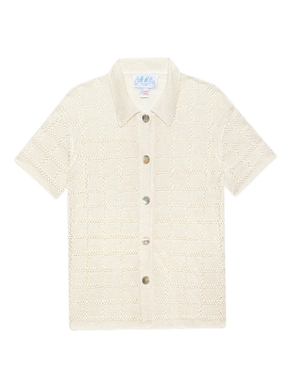 Клетчатая рубашка с короткими рукавами Calle Del Mar, белый
Клетчатая рубашка с короткими рукавами Calle Del Mar, белый