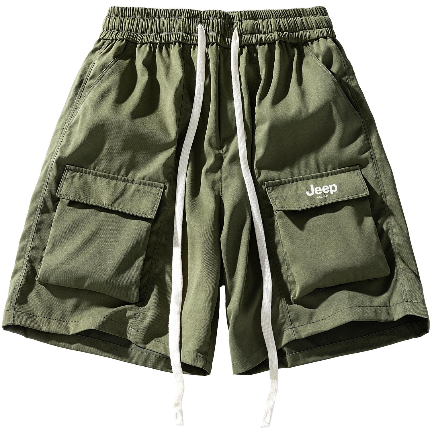 Грузовые шорты унисекс Jeep, зеленый
Грузовые шорты унисекс Jeep, зеленый