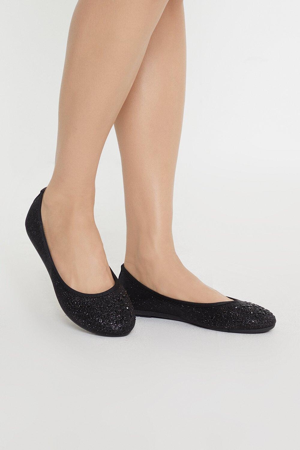 Хорошо для подошвы: балетки Tammy Sparkly Comfort Dorothy Perkins, черный
Хорошо для подошвы: балетки Tammy Sparkly Comfort Dorothy Perkins, черный