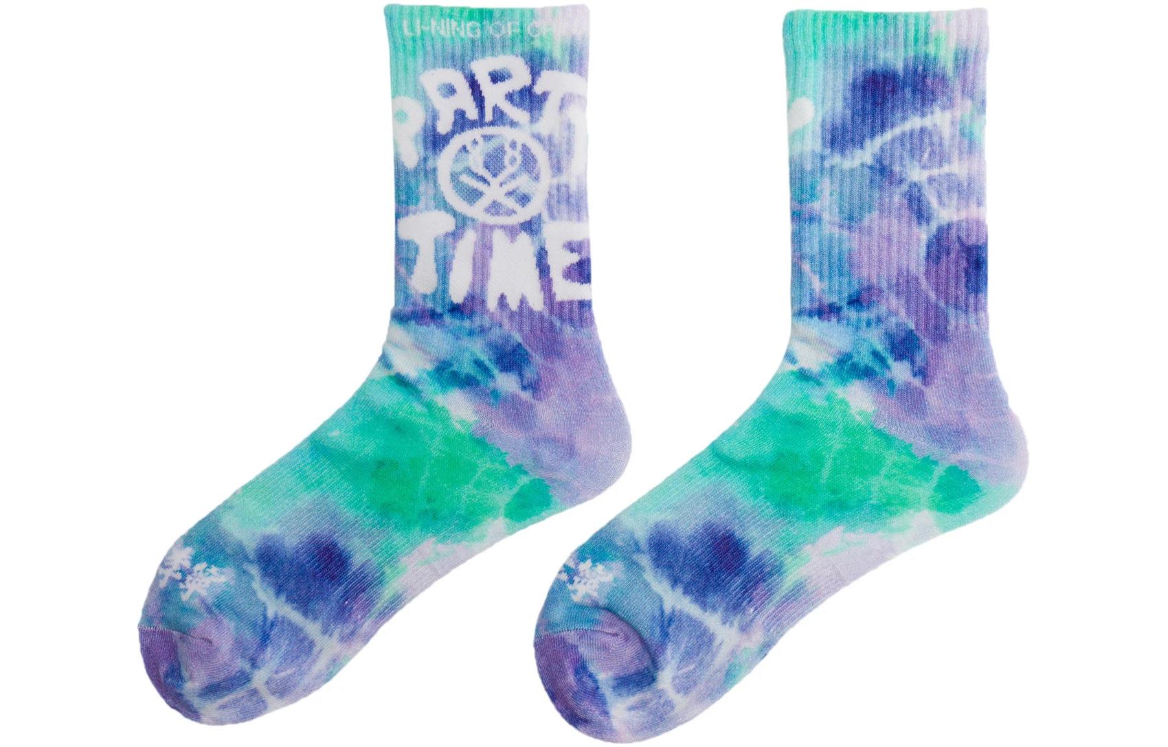 LiNing Носочки до колена Unisex синие фиолетовые All Over Print
LiNing Носочки до колена Unisex синие фиолетовые All Over Print