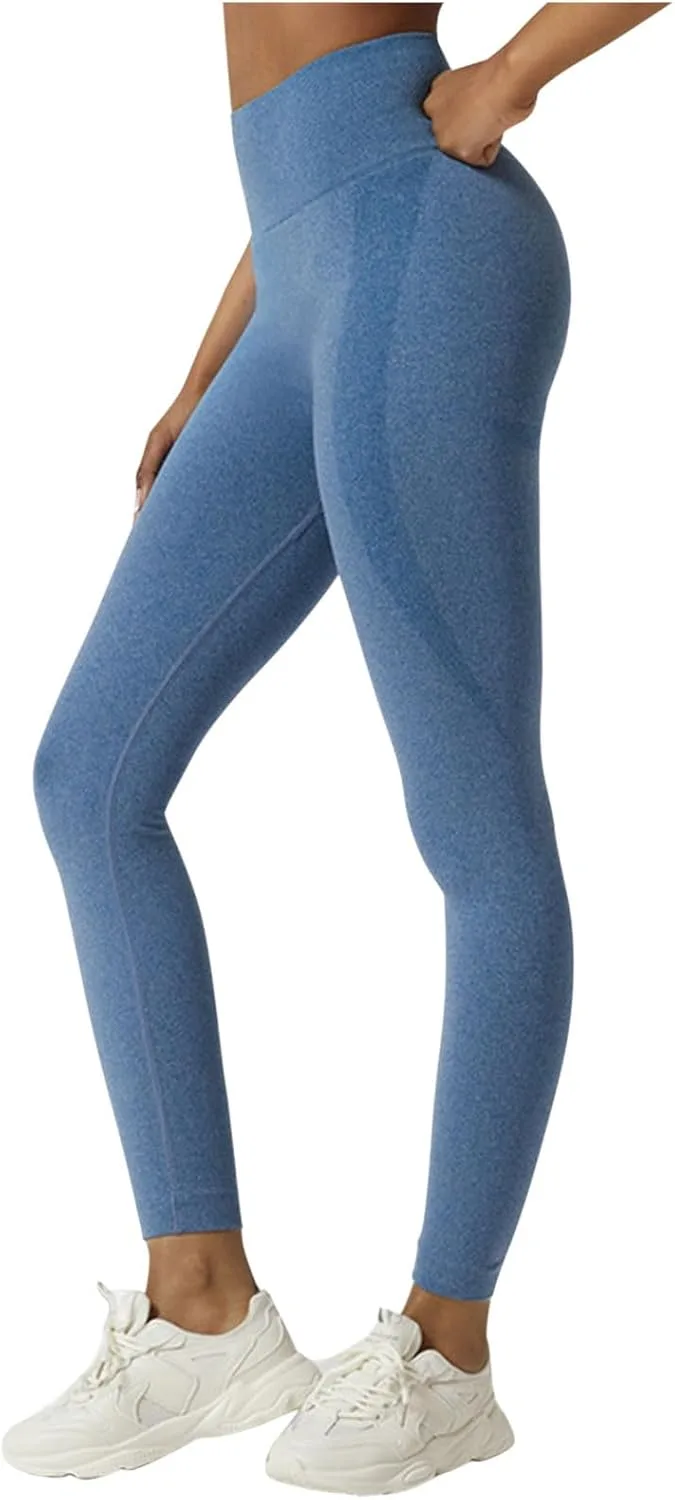 Женские леггинсы для йоги с высокой талией и эластичным поясом
Женские леггинсы для йоги с высокой талией и эластичным поясом