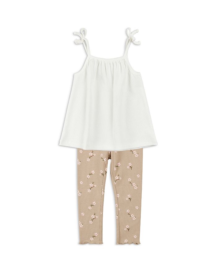 Детский комплект: топ-майка и ребристые леггинсы для девочек Miles The Label, коричневый/бежевый
Детский комплект: топ-майка и ребристые леггинсы для девочек Miles The Label, коричневый/бежевый