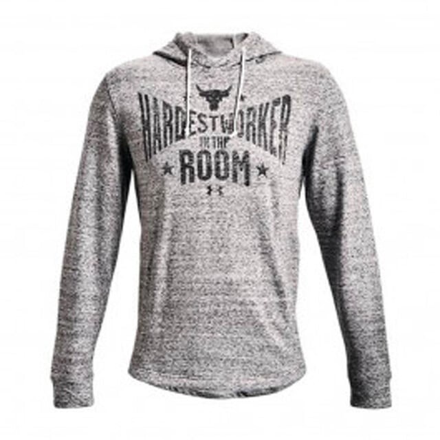 Мужская махровая толстовка Under Armour Project Rock Under Armour, серый
Мужская махровая толстовка Under Armour Project Rock Under Armour, серый
